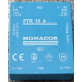 Transformator Prim. 2 x115V Sec. 2 x 6V  9VA - FTR-186