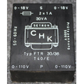 Transformator Prim. 2 x 110V Sec. 2 x 18V / 15VA - FTR-3036
