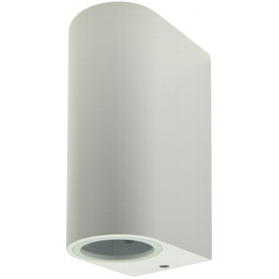 Wall light with 2 GU10 sockets IP44 white - CTW-2w