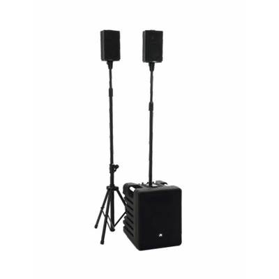 Aktives PA-Lautsprechersystem mit integriertem 3-Kanal...