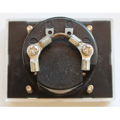 Panel meter with mirror scale 0 - 5A DC