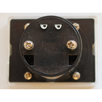 Moving- mounting instrument with mirror scale 0 - 3A DC