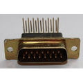 D SUB plog 15 pin for PCB mounting