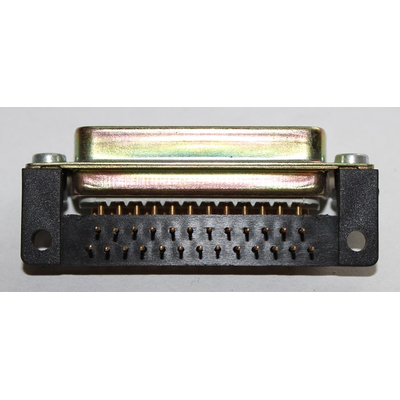 D SUB connector 25 pin for PCB mounting