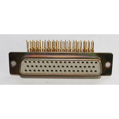 D SUB connector female 37 pin 90�