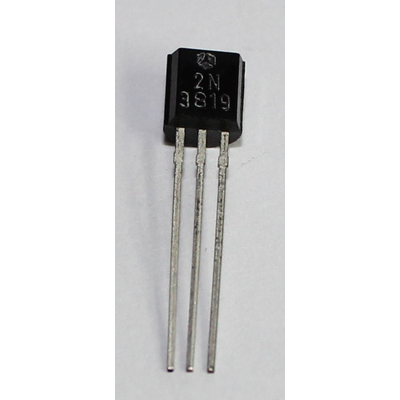 2N3819 JFET N-Ch. 25V 0,05A 0,35W TO 92