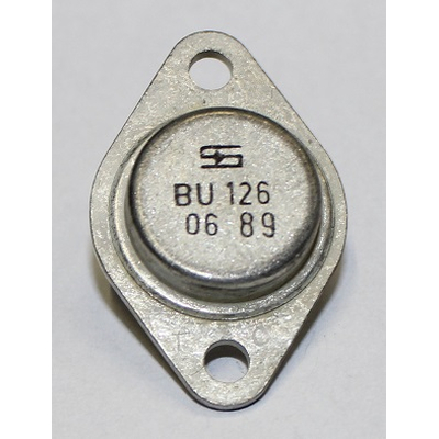 BU 126 NPN 750V 3A 30W TO3