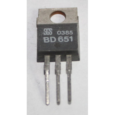 BD651 NPN 120V 8A 62W TO220