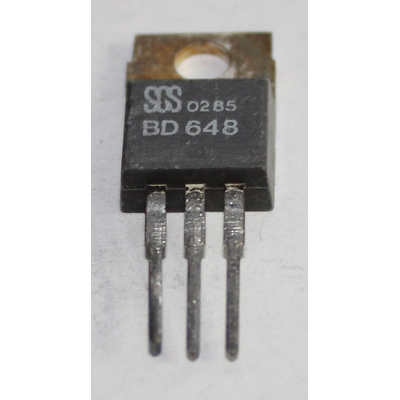 BD648 PNP  80V 8A 70W TO220