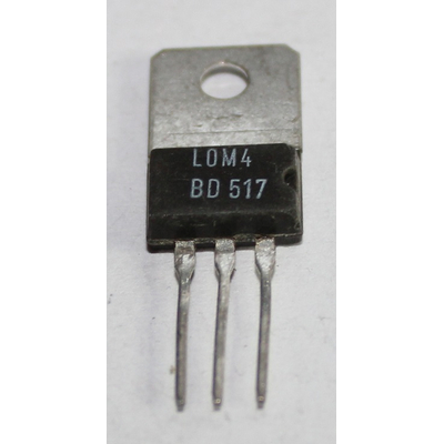 BD517 NPN  60V 2A 10W TO202