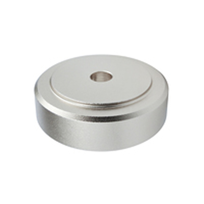 Aluminium-F�sse f�r HiFi-Ger�te � 30mm Alu poliert 4er-Set