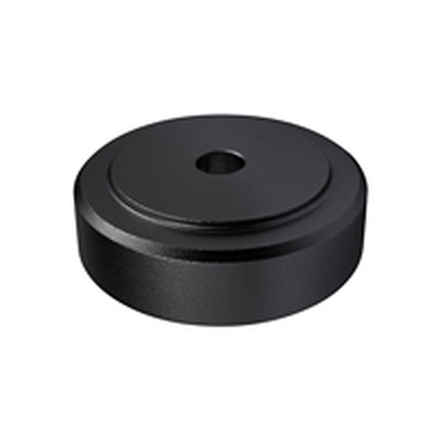 Aluminium-F�sse f�r HiFi-Ger�te � 30mm schwarz 4er-Set