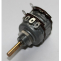 Potentiometer stereo 1M log 4mm - Oralowid