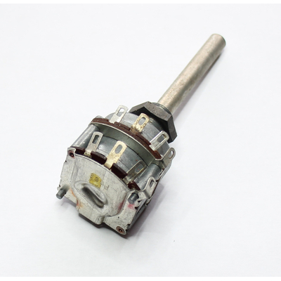 Potentiometer axial stereo 500K lin 6 Preh