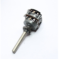 Potentiometer axial stereo 500K lin 6 Preh