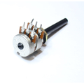 Potentiometer axial stereo  22K lin 6mm Kunststoffachse...