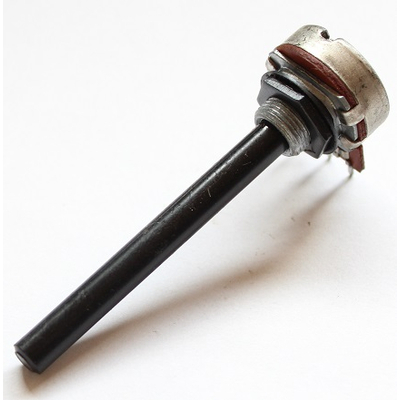 Potentiometer shaft mono  1M lin 6mm plastic