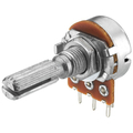 Axial potentiometer mono   500K lin with 11 detents -...