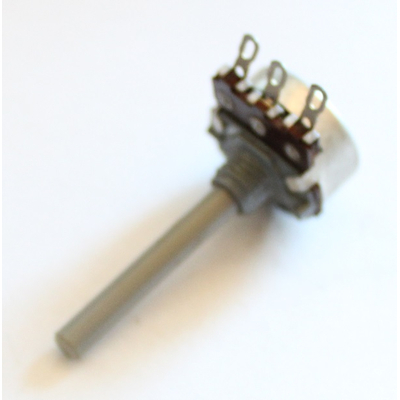 Potentiometer mono   470K log 4mm Kunststiffachse