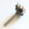 Potentiometer mono   470K log 4mm Kunststiffachse