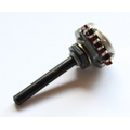 Potentiometer mono   220K log 4mm Kunststoffachse