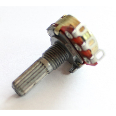 Potentiometer shaft mono100K lin with 41 detents -...