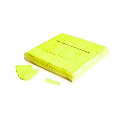 Slowfall UV confetti 55x17mm Fluo yellow