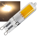 LED Stiftsockellampe  4 Watt warmwei� 3000K G9