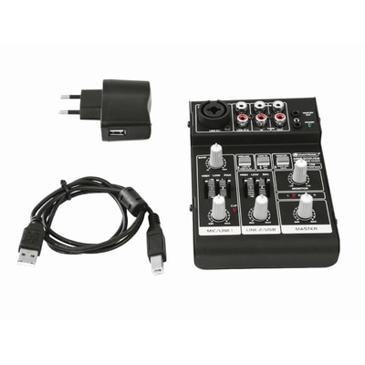 Audio mixer with USB interface - MRS-502USB