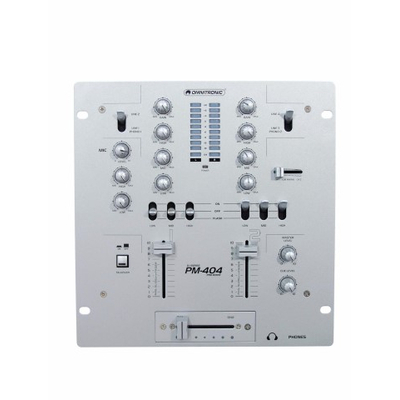 Professioneller 2 Kanal DJ Mixer PM-404