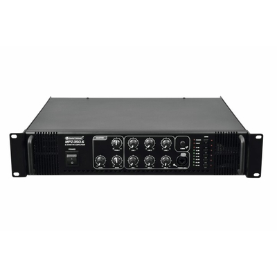 6 zone PA mixing amplifier 350 Wrms - MPZ-350.6