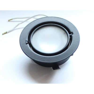 Furniture luminaire for lamps G4 black