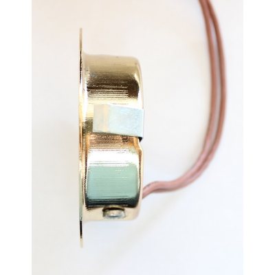 Furniture luminaire for lamps G4 brass