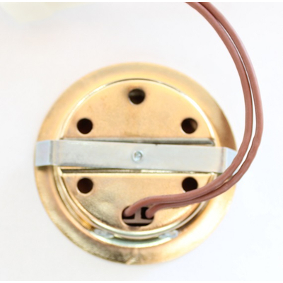 M�beleinbauleuchte f�r Leuchtmittel G4 messing