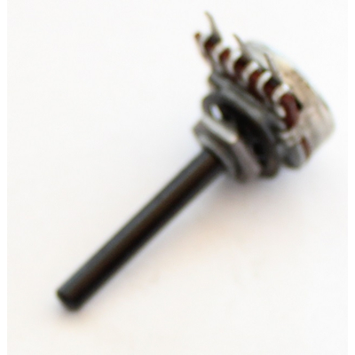 Potentiometer mono    22K log 4mm Kunststoffachse