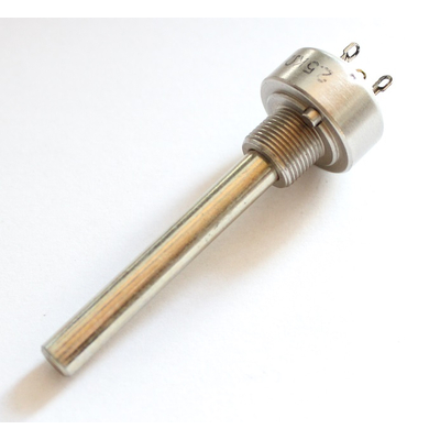 Potentiometer shaft mono    2,2K log+ 6mm metal Ruwido