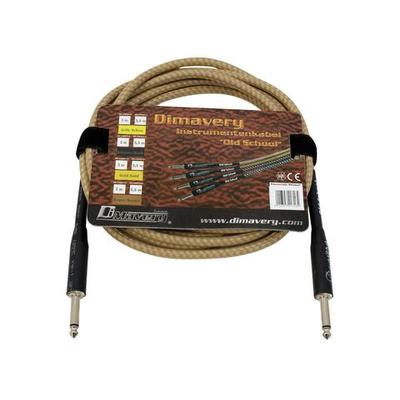 Instrument cable 3m  gold