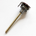 Potentiometer mono      100R lin 4mm metal shaft IOhm