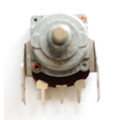 Potentiometer mono      100R lin 4mm Metalschse