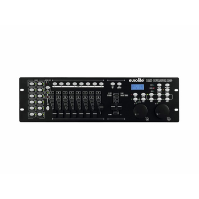    DMX Controller for 12 light effect units (max.20 DMX channels), 2 jog wheels - DMX Operator 240 Controller