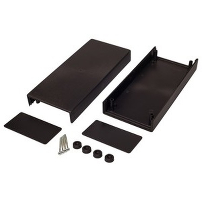 Universal Kunststoff Geh�use  90x200x49mm schwarz