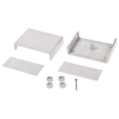 Universal plastic housing  91x 76x35mm light gray