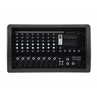 Power Mixer  8 Kanal 2 x 200Wmax CS-408