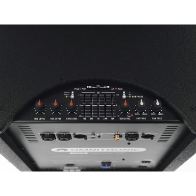 Leistungsstarkes Aktiv Kompakt PA System 900 Wmax AS-500
