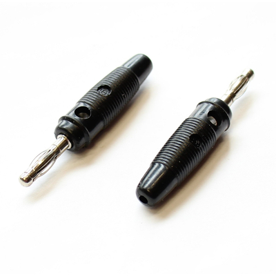 B�chelstecker mit Querloch 10A 60VDC schwarz
