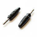 B�chelstecker mit Querloch 10A 60VDC schwarz