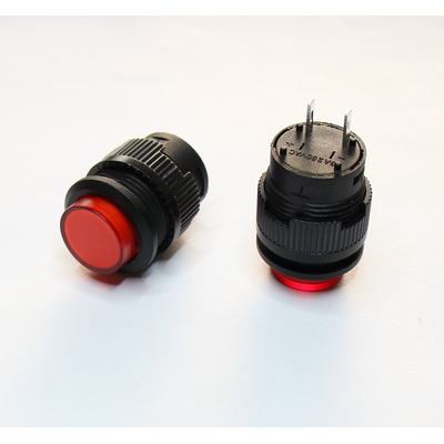 Drucktaster aus/(ein) �16mm 3A rot