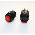 Push button off/on �16mm 3A red