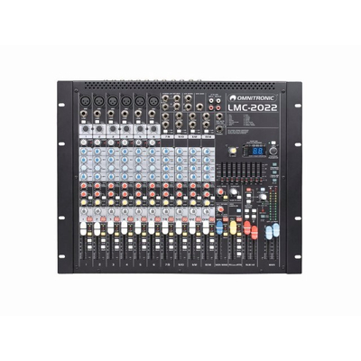 Professional audio mixer with British-style EQ,...