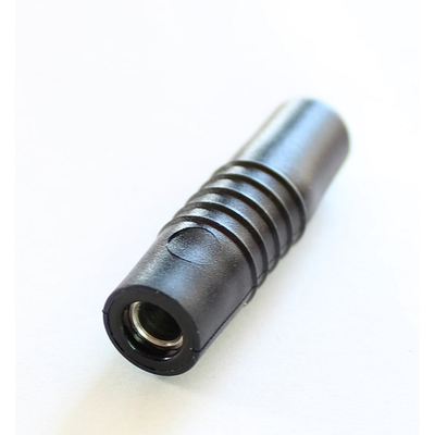4 mm-Bananen Kupplung 10A  60VDC schwarz
